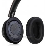 kwmobile 2X Ohr Polster kompatibel mit Philips L1 L2 Fidelio L2BO Ohrpolster Kopfhörer Kunstleder Polster für Over Ear Headphones