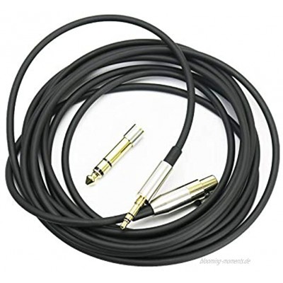 Ersatz-Audio-Upgrade-Kabel kompatibel mit AKG K240 K240S K240MK II Q701 K702 K371 K175 K275 K245 K182 K7XX K271s K271 MKII Pioneer HDJ-2000 Kopfhörer 3 Meter 9,9 Fuß