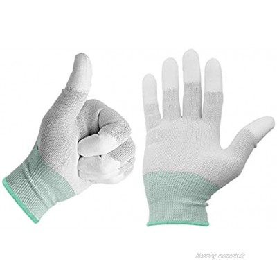 Minadax ESD Antistatik Carbon Handschuh für elektronische Arbeiten ideal geeignet für Reinigung und Reparatur