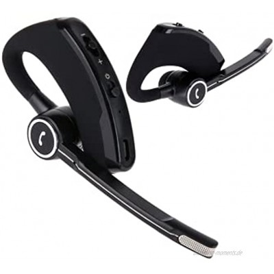 ROSEBEAR kabelloses BT-Headset TWS-Stereo-In-Ear-Headset mit Mikrofonwiedergabezeit 8-10 Stunden Auto-Bluetooth-V4.1-Headset mit Mikrofon-Sprachsteuerungsfunktion zur Rauschunterdrückung