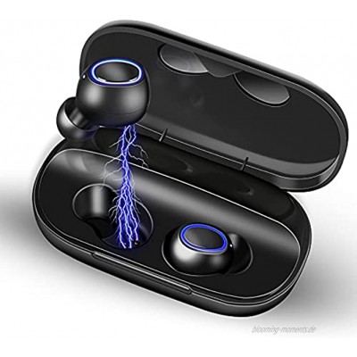 Bluetooth Kopfhörer in Ear Sport Kabellose Headset HOSPAOP X1 Earbuds Bluetooth 5.0 Stereo Lärmminderung Wireless Ohrhörer mit 150H Ladebox und Mikrofon für iPhone Samsung Huawei