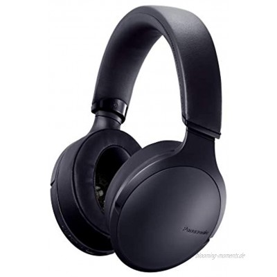 Panasonic Bluetooth Kopfhörer RP-HD305BE-K 24h Akkulaufzeit Quick-Charge Sprachsteuerung Over-Ear schwarz