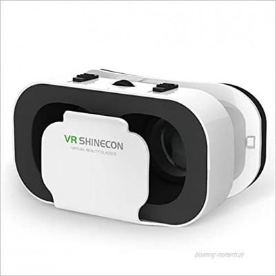 Virtual Real Store VR Headset kompatibel mit iPhone und Android Phone Virtual-Reality-Headsets Google Cardboard – Mini exquisit leicht – komfortable neue 3D-VR-Brille VR4.0 VR Box 1 Stück