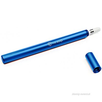 DE GROOT THE-BOXX Premium Apple Pencil Hülle aus Aluminium in Blau Apple Pencil 1. Generation Hülle Apple Pencil Case 5 versch. Farben