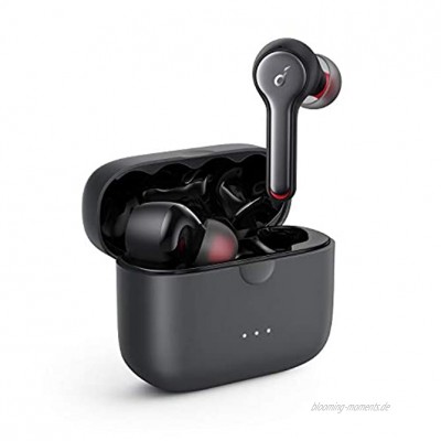 Anker Innovations Soundcore Liberty Air 2 True Wireless Kopfhörer mit Diamond-Coated-Treiber und 4 Mikrofonen mit Rauschunterdrückung Schwarz