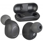 auvisio True Wireless In-Ear-Headset Bluetooth 5 Ladebox 26 Std. Spielzeit