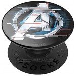 PopSockets PopGrip Ausziehbarer Sockel und Griff für Smartphones und Tablets mit einem Austauschbarem Top Shattered Avengers Logo Gloss