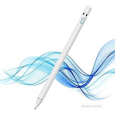 Active Stylus Pen für sämtliche Touchscreens 1,5mm Feiner Spitze Tablet Stift Eingabestift Smartphone Kompatibel mit iPad Pro Air Mini 2 3 4 und Allen Anderen Touchscreen-Geräten Kein Palme Reject