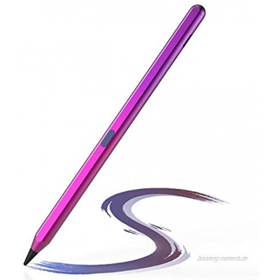 ANYQOO Pen Stift für iPad 9 Generation，Mit Palm Rejection für 2018 and Later iPad Pro 11 inch 12.9 inch，iPad 8 7 6 Generation Air 4 3rd Mini 5th lila