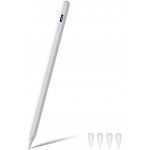 Stylus Stift für iPad Stift mit Palm Rejection Magnetisch Hochpräziser Stift mit Kippfunktion Active Pencil Kompatibel mit iPad Mini 6 5 iPad 9 8 7 6 iPad Air 4 3 ,iPad Pro 12.9'' 11''-White.