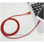 Basics Lightning auf USB A Kabel Apple MFi Zertifiziert 1,8 m 1er Pack Rot