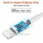 Brand – Eono iPhone Ladekabel Lightning Kabel Apple MFi Zertifiziert Schnell Lightning auf USB iPhone Kabel für iPhone 13 13 Pro 13 Pro Max 12 11XR X 8 SE 7 6s 6 5S 5 iPad Pro 1m