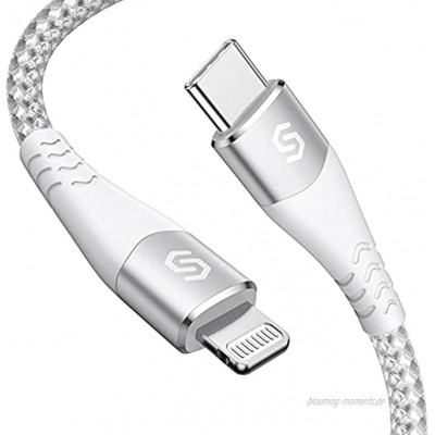 Syncwire USB C zu Lightning Kabel 1,8m [MFi Certified] iPhone 12 Schnellladekabel für iPhone 13 13 Pro 13 Pro Max 13 Mini 12 12 Pro 11 11 Pro 11 Pro Max X XS XR XS 8 8 Plus unterstützt Power Delivery