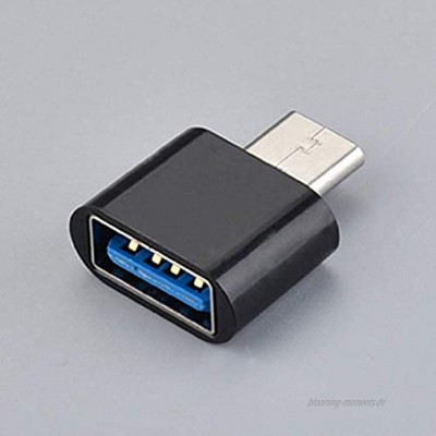 YUTR 2PCS Universal-USB-C-Adapter verwendet für Mobile Mini-C- Klinkensplitter für Mobiltelefone OTG- Konverter für USB-C- Anschlüsse für Smartphones