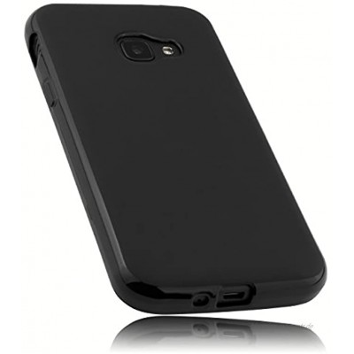 mumbi Hülle kompatibel mit Samsung Galaxy Xcover 4 4s Handy Case Handyhülle schwarz