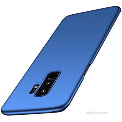 TXLING Ultra Dünn Hülle Kompatibel mit Samsung Galaxy S9 Plus HülleSchutzhülle Handyhülle [Anti-Fingerabdruck] Abdeckung Hardcase PC Bumper Case für Samsung Galaxy S9 Plus Blau