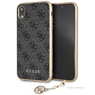 Guess Charms Hardcover 4G Apple iPhone 6.5 XS Max Grau