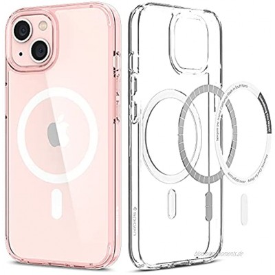 Spigen Ultra Hybrid Mag Hülle Kompatibel mit iPhone 13 -Rose Crystal