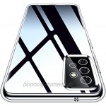 Vakoo Silikon Hülle Kompatibel mit Samsung Galaxy A72 Transparent Handyhülle Flexible TPU Schutzhülle für Samsung Galaxy A72 Hülle Durchsichtige