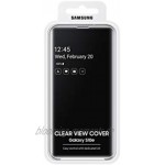 Clear View Cover für Galaxy S10+ Schwarz 6.4 Zoll