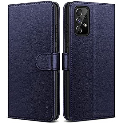 Vakoo Samsung A52S 5G Hülle Samsung Galaxy A52S 5G Hülle Samsung A52 Hülle Flip Case Leder Handyhülle für Samsung A52 A52S 5G mit RFID Schutz Blau