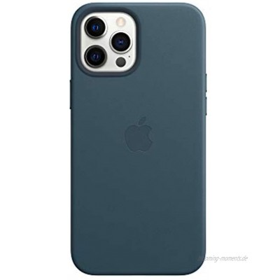 Apple Leder Case mit MagSafe für iPhone 12 Pro Max Baltischblau 6.7 Zoll
