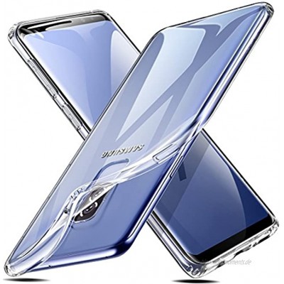 ESR Handy Hülle kompatibel mit Samsung Galaxy S9 Plus S9+ Transparent Silikon Weiche Handyhülle [Ultradünnen] Durchsichtig TPU Kratzfest Schutzhülle Silikonhülle Transparent