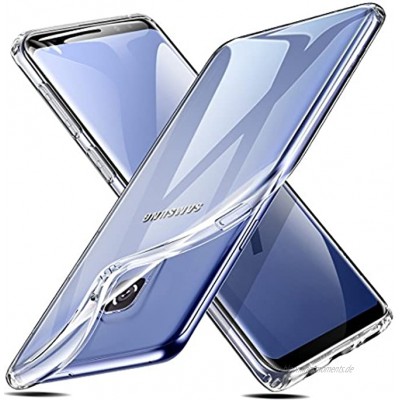ESR Transparent Hülle für Samsung Galaxy S9 Hülle Silikon Handyhülle Bumper Durchsichtig TPU Schutzhülle für S9 5,8 Zoll 2018 01-Klar