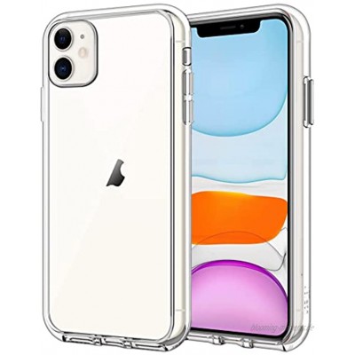 JETech Hülle Kompatibel iPhone 11 2019 6,1" Handyhülle Schutzhülle Case Cover mit Anti-kratzt Transparente und Rückseite HD Klar