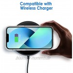 JETech Hülle Kompatibel mit iPhone 13 6,1 Zoll Stoßfeste Stoßstange handyhülle Anti-Kratzt Transparent Rückseite HD Klar