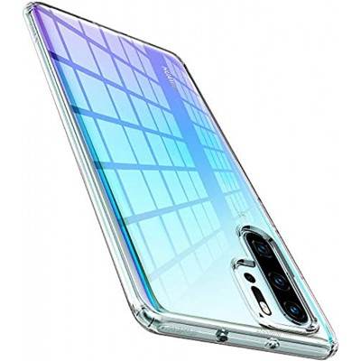 Spigen Liquid Crystal Hülle Kompatibel mit Huawei P30 Pro -Crystal Clear