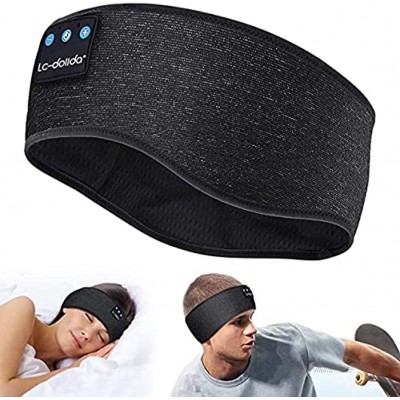 Schlafkopfhörer Bluetooth Geschenke für Männer,Schlaf Kopfhörer Bluetooth Kopfhörer Wiederaufladbar,Ultradünnen HD Lautsprecher,Wird Nicht vom Kopf Rutschen Super Komfortabel Kopfhörer für Sport