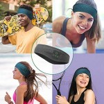 Schlafkopfhörer Bluetooth Sport Headphones Geschenke für Frauen Männer Schlaf Kopfhörer Personalisierte Geschenke Sleepphones mit Ultradünnen HD Stereo Lautsprecher Super Weich Kopfhörer für Sport