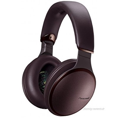 Panasonic Kopfhörer RP-HD610NE-T Active Noise Cancelling Bluetooth Over-Ear Sprachsteuerung bis 24 h Akkulaufzeit braun