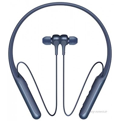 Sony WI-C600N Noise Cancelling Bluetooth In-Ear Kopfhörer AINC NFC  Alexa Google Assistant 6,5h Akku Schnellladefunktion magnetische Ohrstöpsel blau